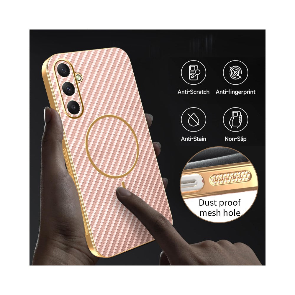 Capa Carbon Electro para Samsung A35 5G