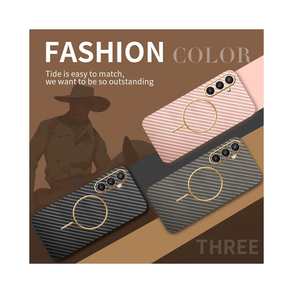 Capa Carbon Electro para Samsung S25