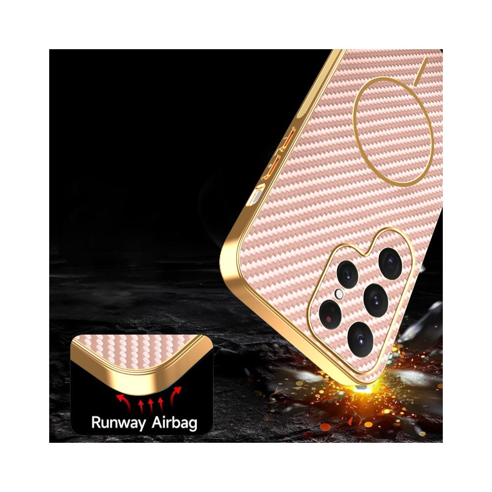 Capa Carbon Electro para Samsung S25 Ultra