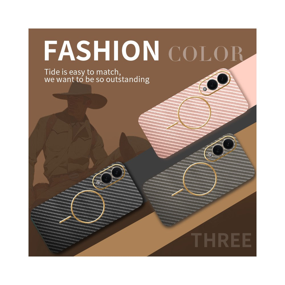 Capa Carbon Electro para Samsung S25 Edge