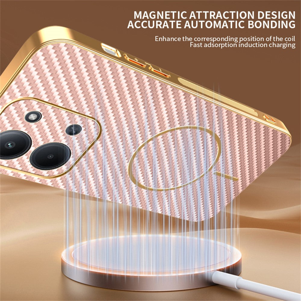 Capa Carbon Electro para Xiaomi Redmi 15C 5G