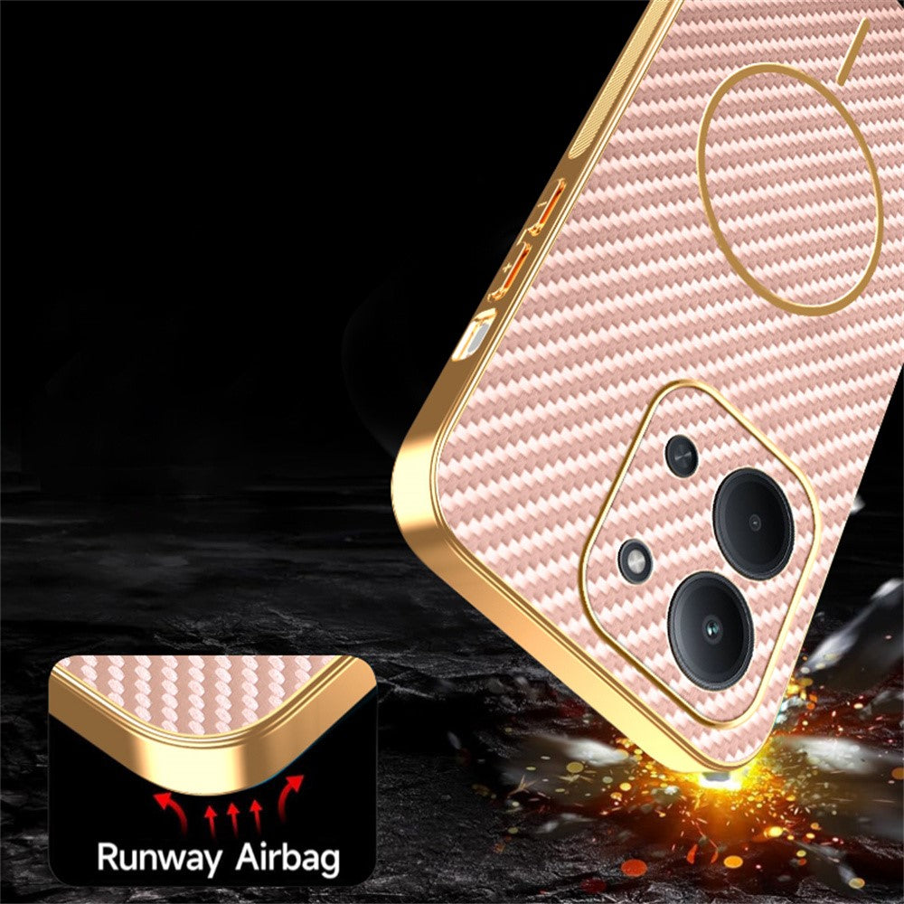 Capa Carbon Electro para Xiaomi Redmi 15C 5G