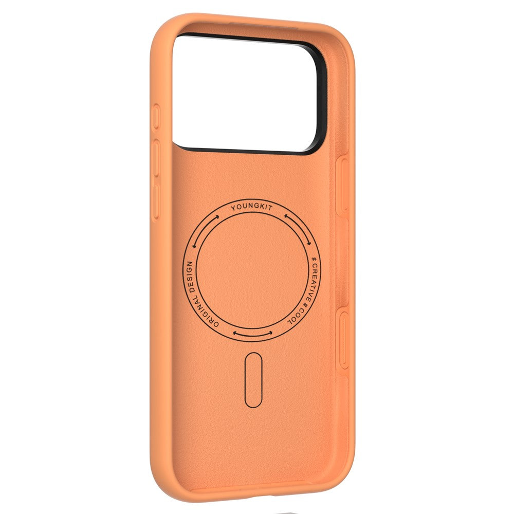 Capa Youngkit Lens Kickstand Silicone para iPhone 17 Pro