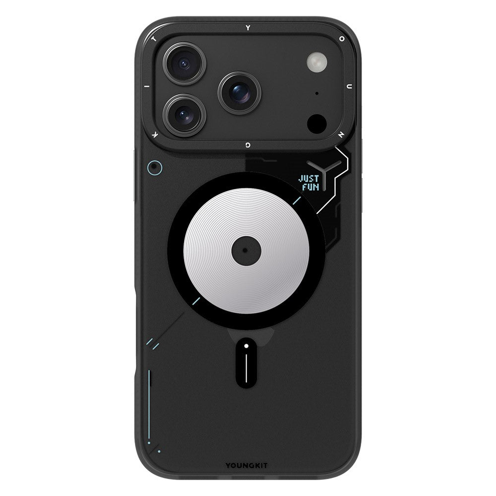 Capa Magnética Youngkit Disc para iPhone 17 Pro Max
