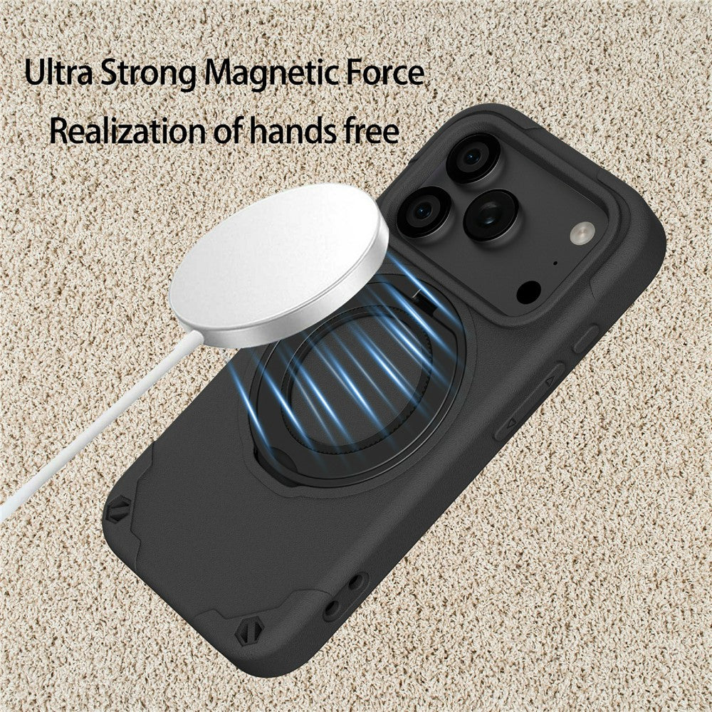 Capa Magnética com Suporte MCG Style para iPhone 17 Pro