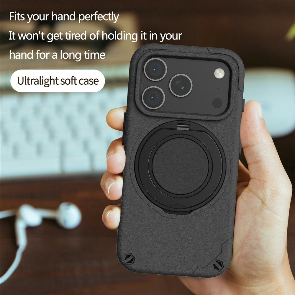 Capa Magnética com Suporte MCG Style para iPhone 17 Pro