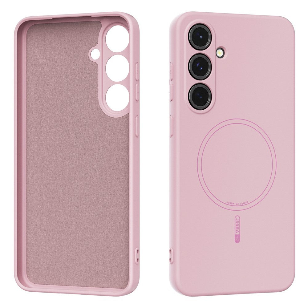 Capa Abeel em Silicone Líquido MagSafe para Samsung S24