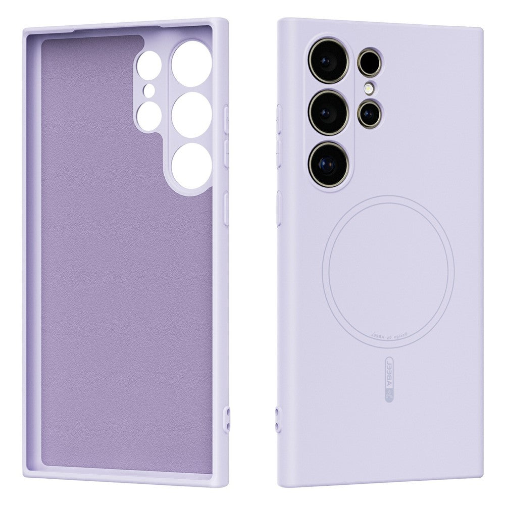 capa roxa silicone líquido skin touch samsung s24 ultra