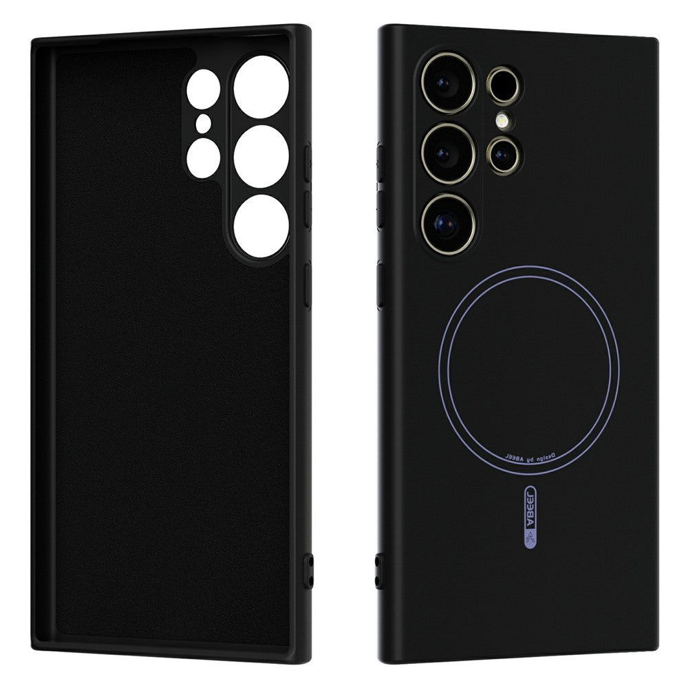 Capa Abeel em Silicone Líquido MagSafe para Samsung S24 Ultra