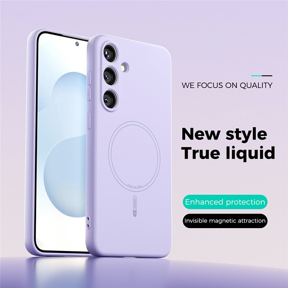 capa fina e suave abeel magsafe samsung s25 plus