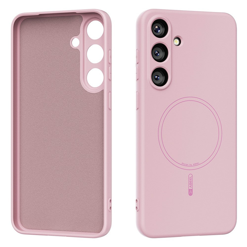 Capa Abeel em Silicone Líquido MagSafe para Samsung S25 Plus