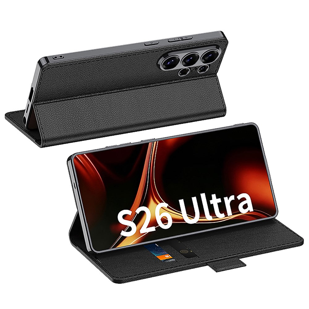 capa flip com suporte samsung s26 ultra