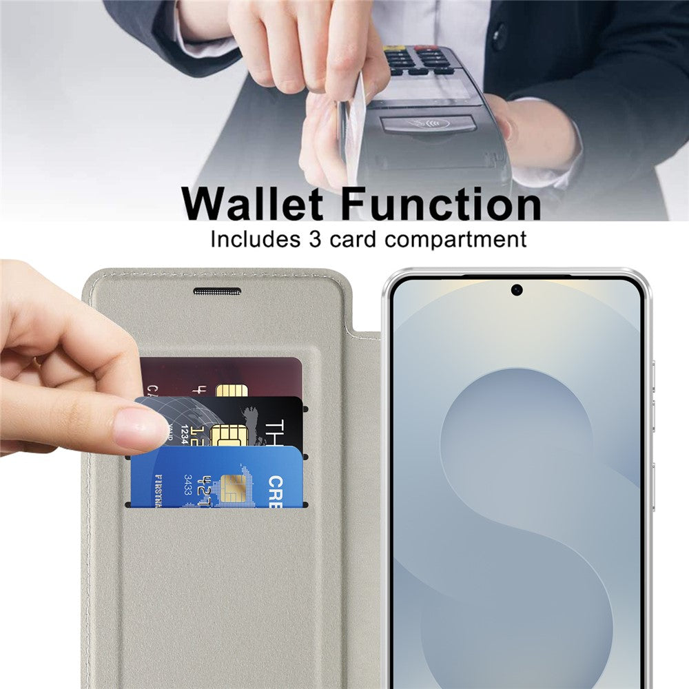 Magnetic Case with RFID Card Holder for Samsung S26 Plus
