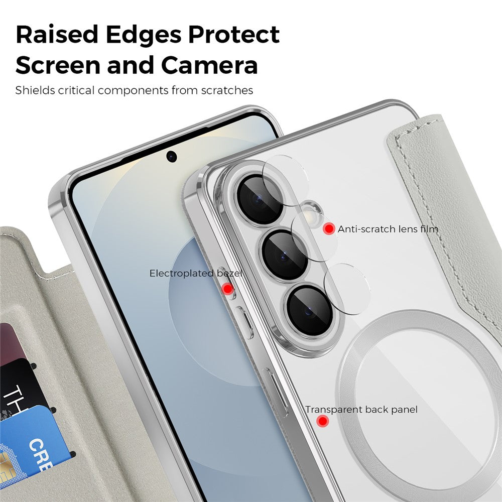 Magnetic Case with RFID Card Holder for Samsung S26 Plus