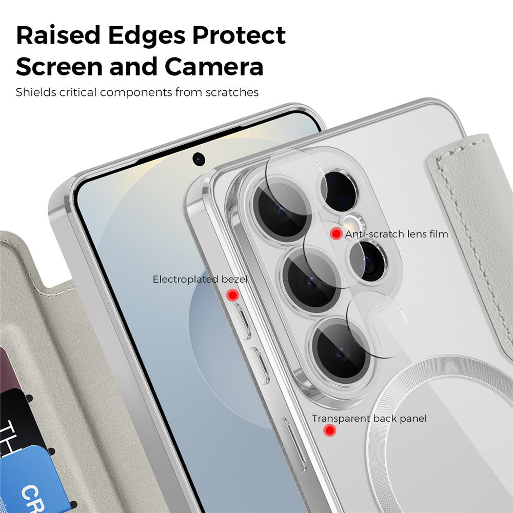 Magnetic Case with RFID Card Holder for Samsung S26 Ultra