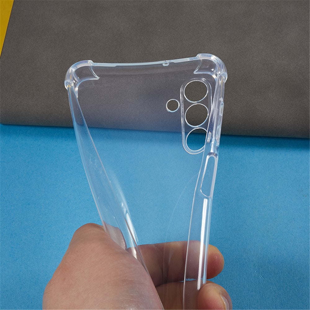 capa clear tpu cantos reforçados samsung