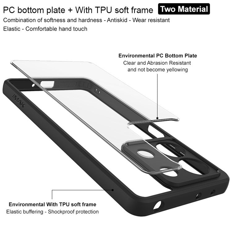 iMak UX‑9A Transparent Case for Xiaomi Redmi Note 13 5G