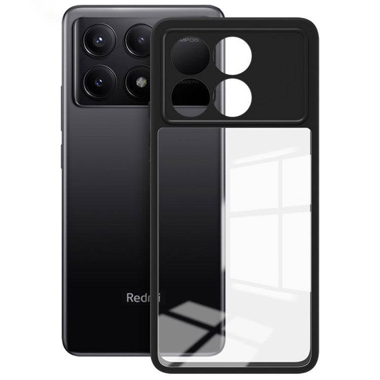 iMak UX‑9A Transparent Case for Xiaomi Poco X6 Pro 5G