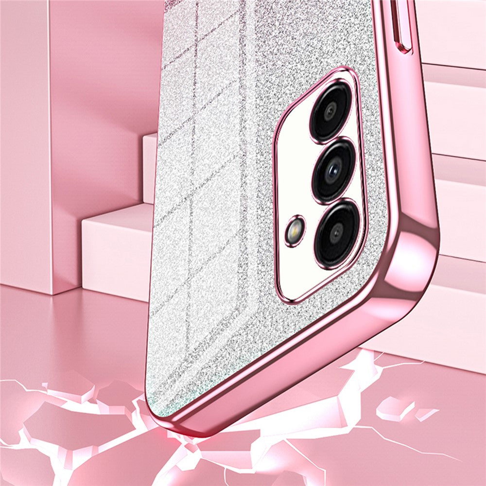 capa brilhante tpu eletroplateado samsung a13