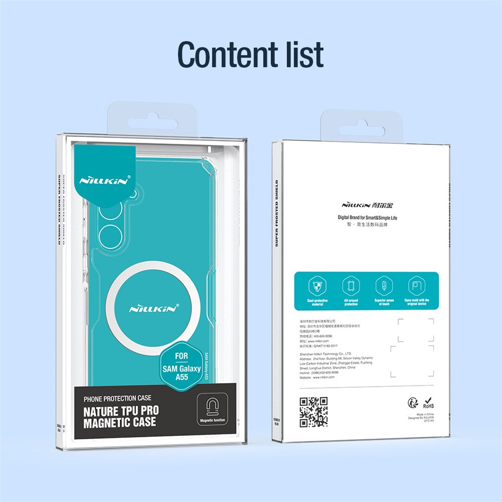 Nillkin Pro Mag Anti-Yellowing Case for Samsung A55 5G