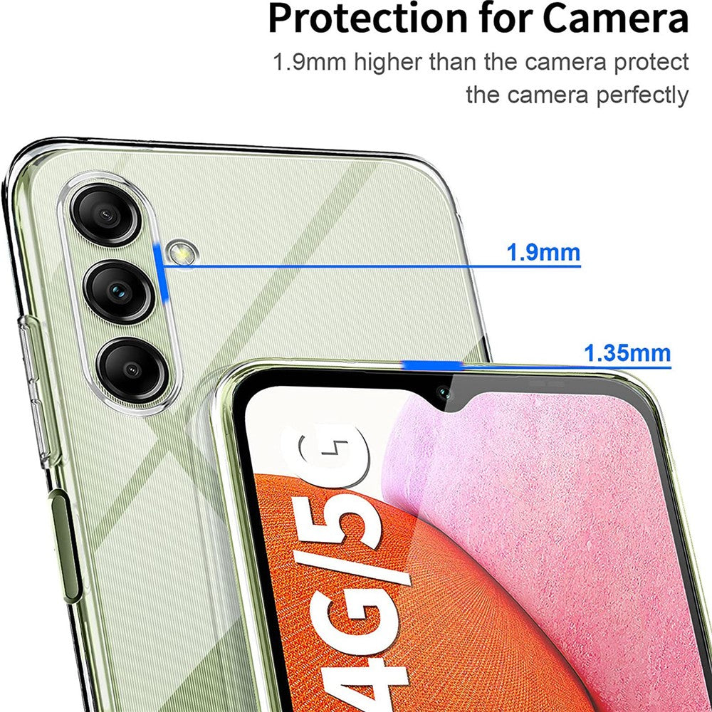 película vidro 2.5d samsung a35 5g kit completo