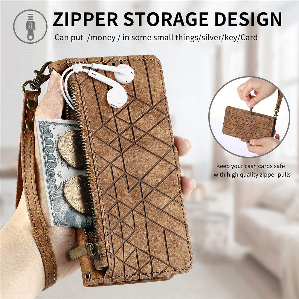 Geometry Wallet Case for Samsung A35 5G