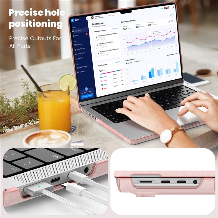 Magnetic Stand Case for MacBook Pro 14" (2021 and 2023)