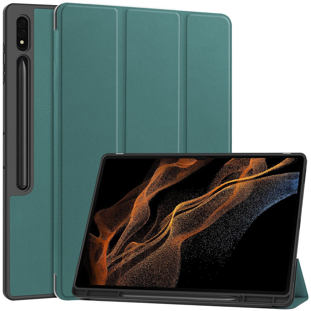 Capa Tri-Fold Galaxy Tab S9 Ultra