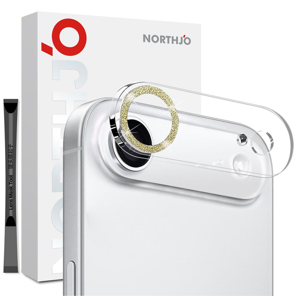 Northjo Glitter Bling Lens Protector for iPhone 17 Air