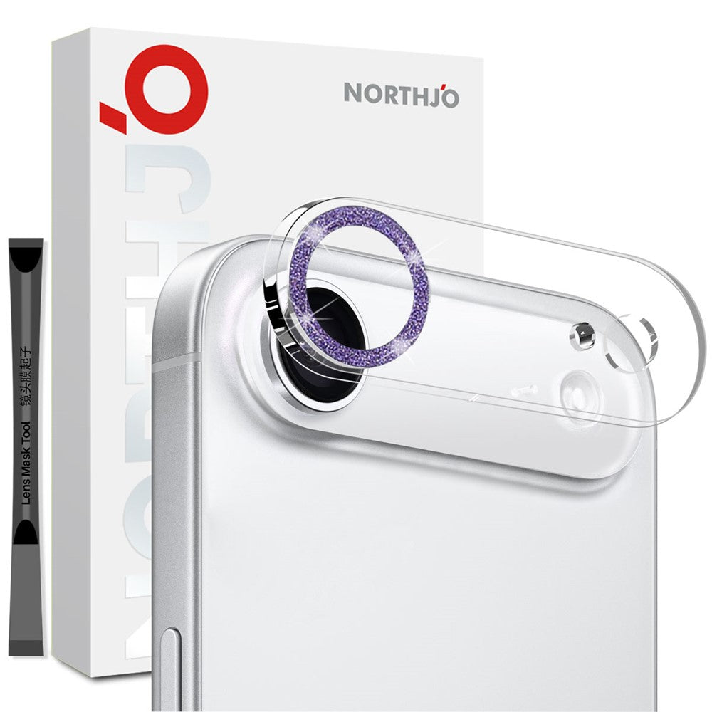 Northjo Glitter Bling Lens Protector for iPhone 17 Air