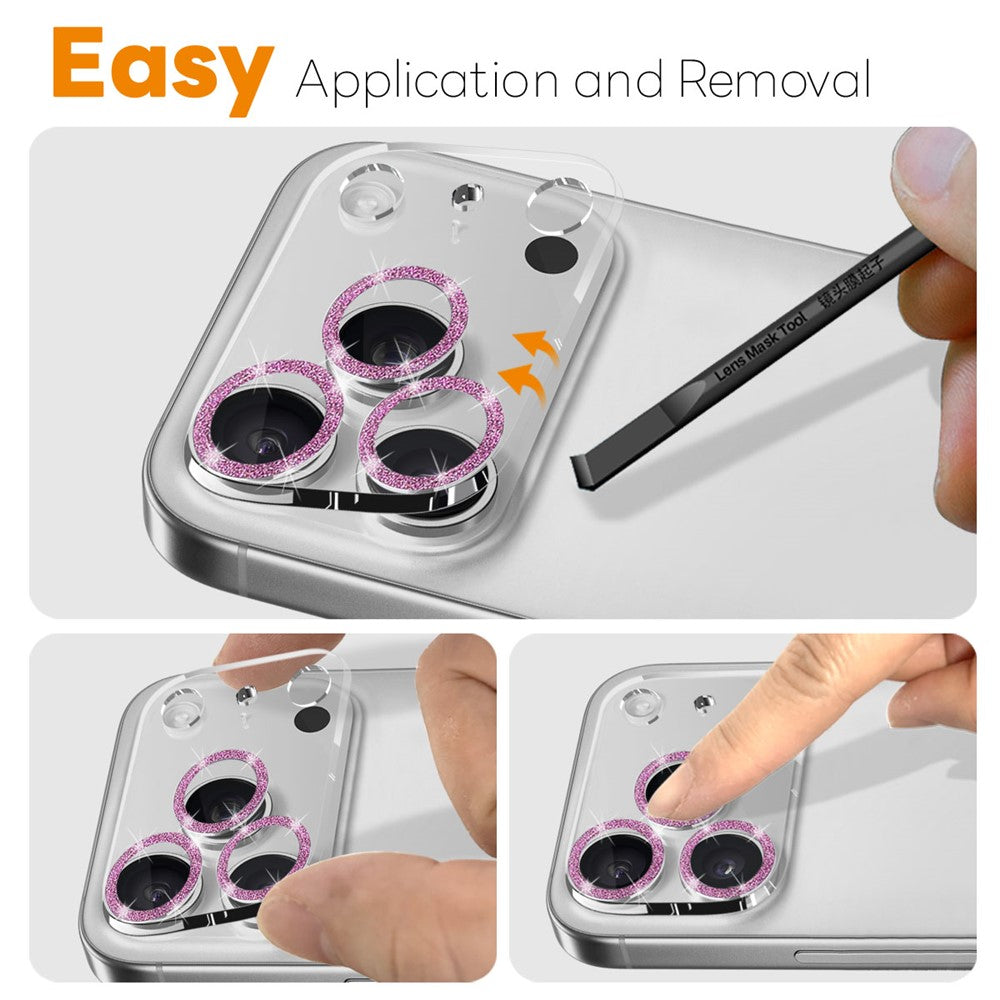 protetor decorativo brilhante iphone 17 pro max