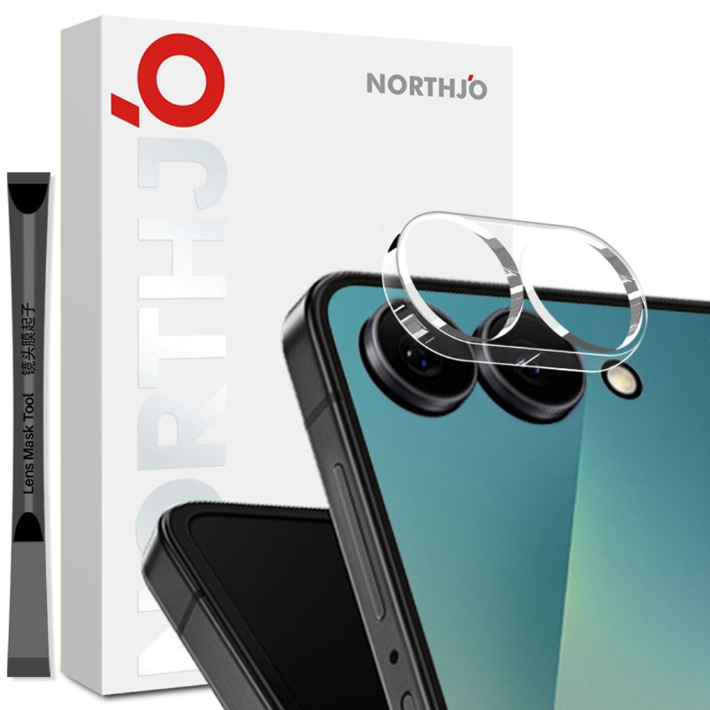 protetor de lente vidro temperado para samsung z flip7 5g