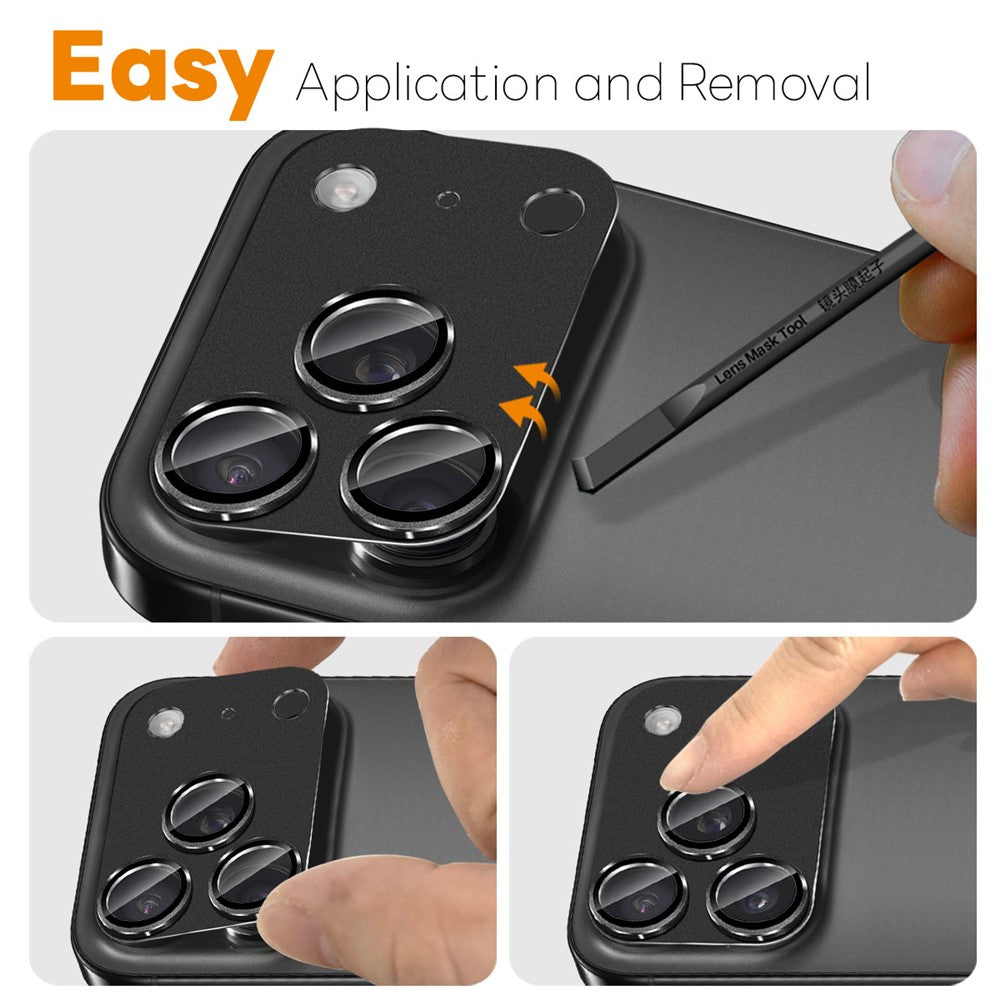 acessório proteção câmara iphone 17 pro northjo