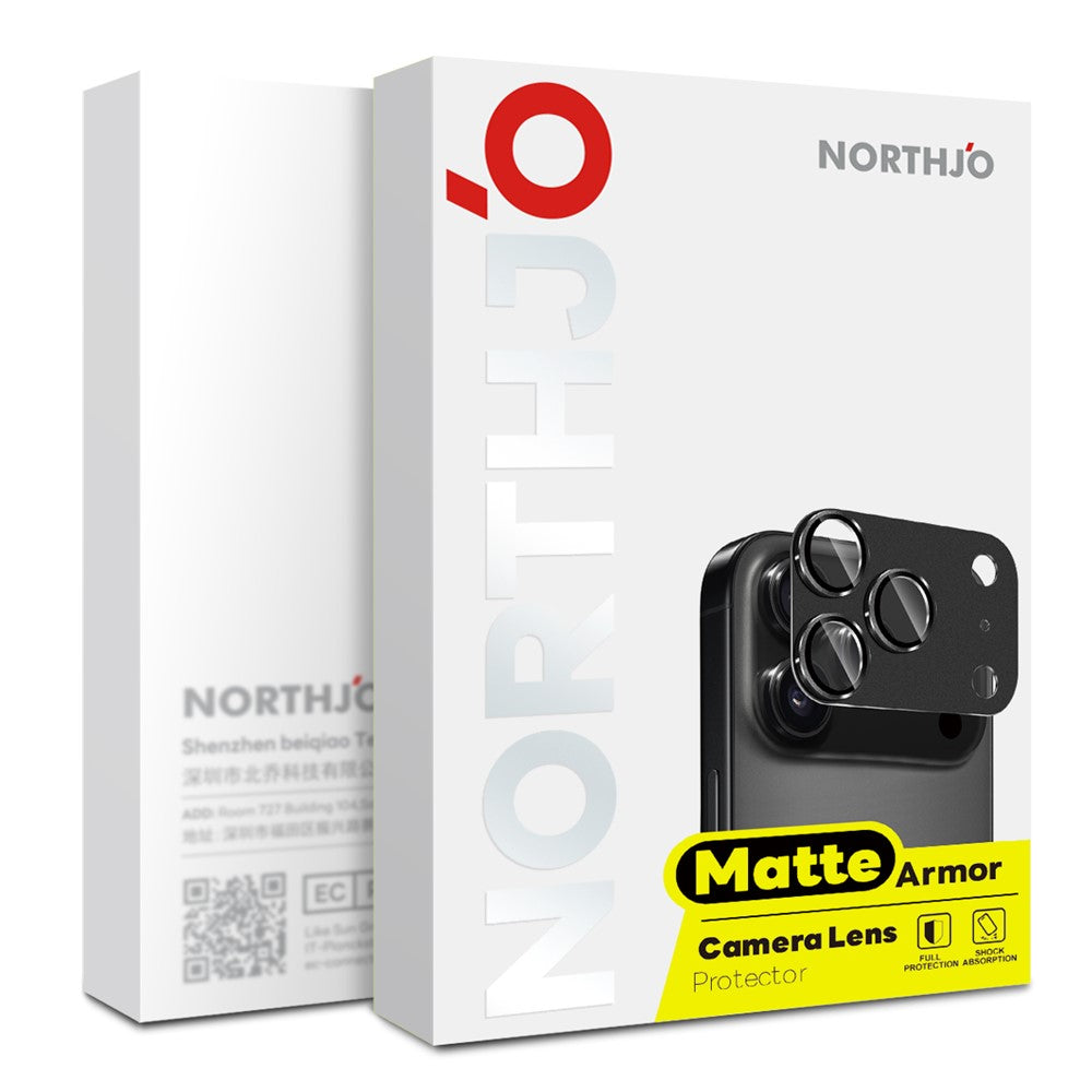 Northjo Matte Lens Protector for iPhone 17 Pro Max