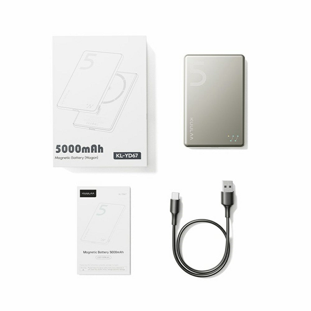 Power Bank Magnético Kuulaa 5000mAh 15W