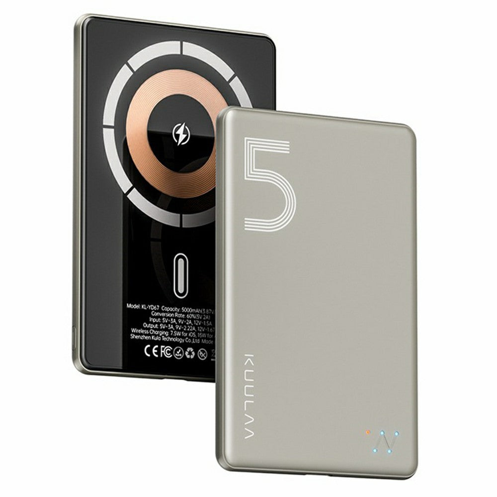 Power Bank Magnético Kuulaa 5000mAh 15W