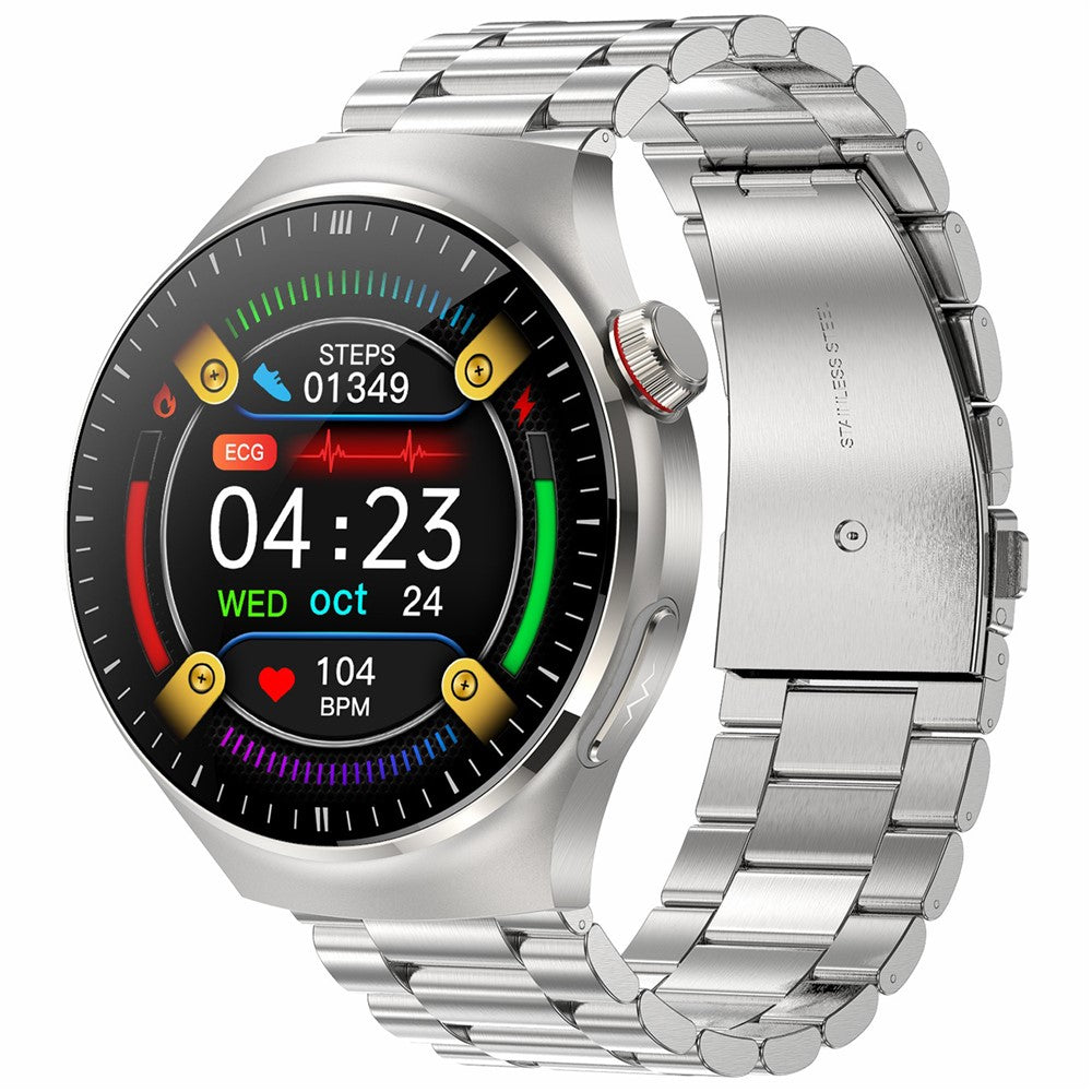 smartwatch tk26 amoled 1.43 polegadas com chamadas bluetooth