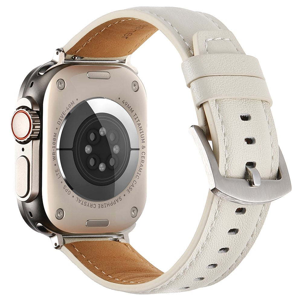 Bracelete em Pele Genuína para Apple Watch