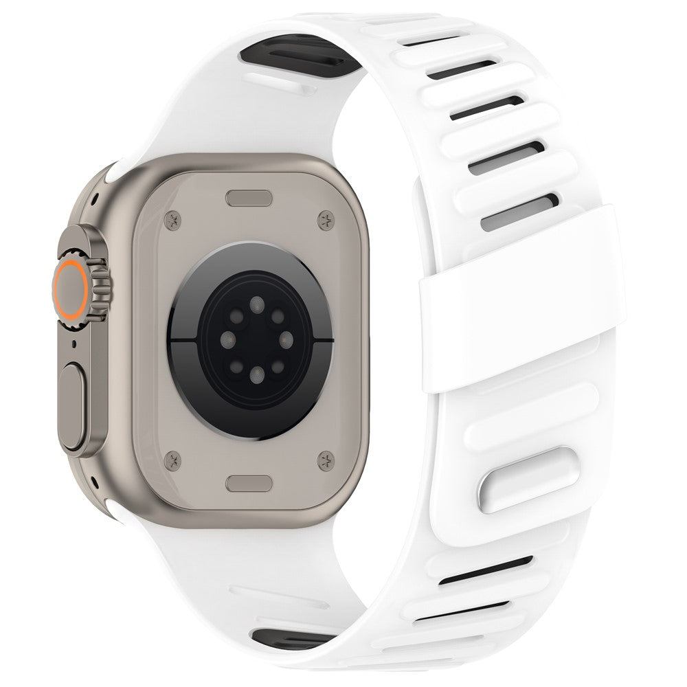 Bracelete em Silicone Bicolor para Apple Watch (42–49mm)