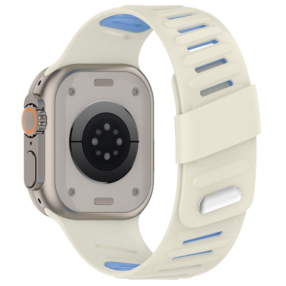 Bracelete em Silicone Bicolor para Apple Watch (42–49mm)