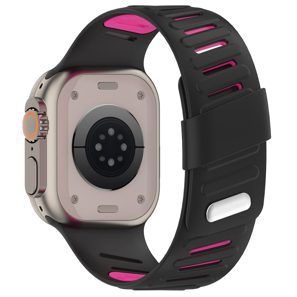 Bracelete em Silicone Bicolor para Apple Watch (42–49mm)