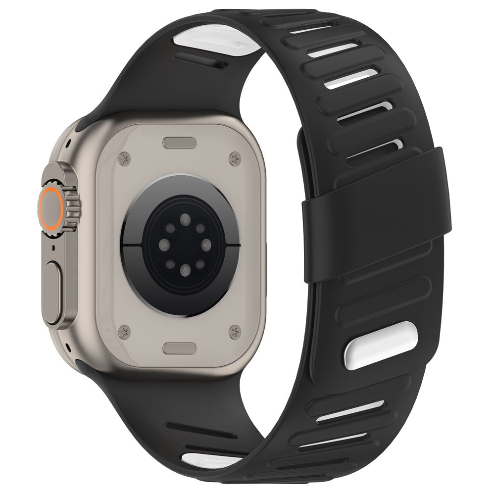 Bracelete em Silicone Bicolor para Apple Watch (42–49mm)