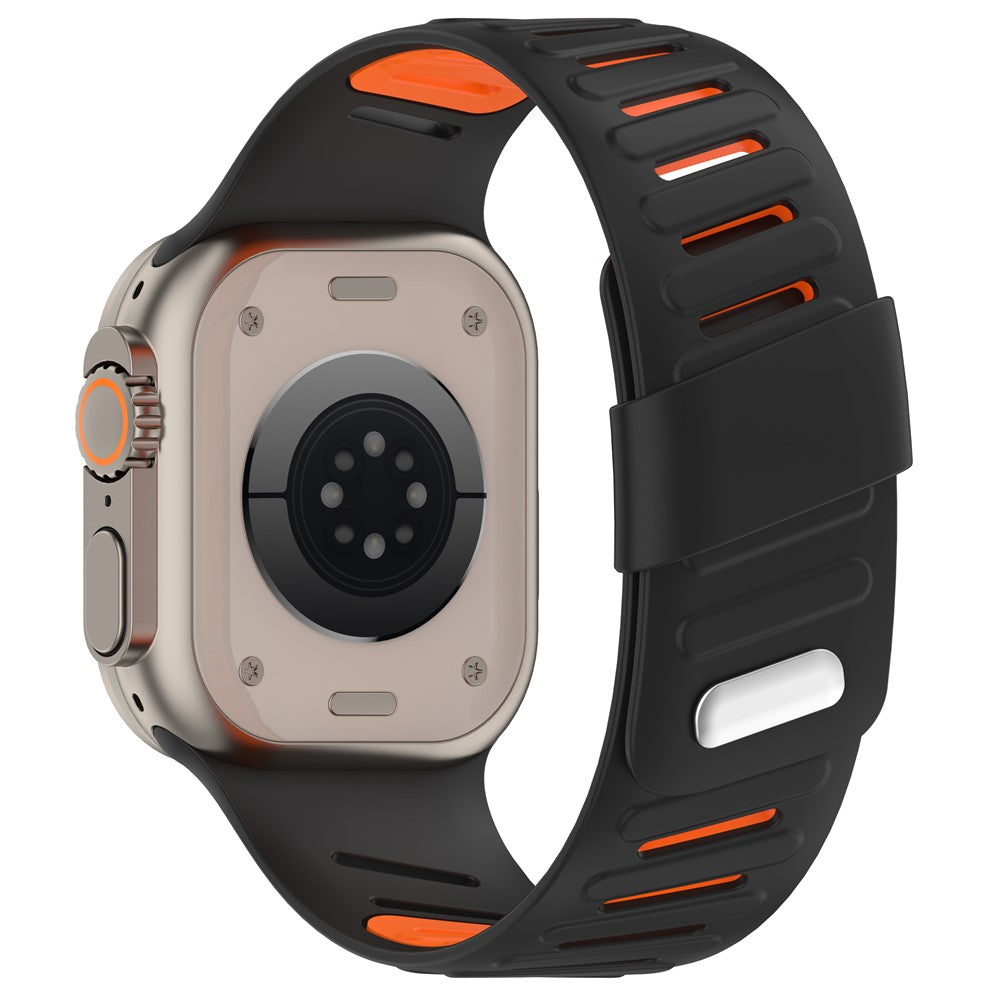 Bracelete em Silicone Bicolor para Apple Watch (42–49mm)