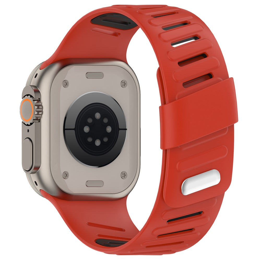 Bracelete em Silicone Bicolor para Apple Watch (42–49mm)