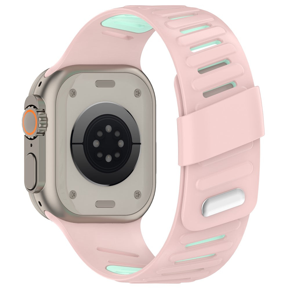Bracelete em Silicone Bicolor para Apple Watch (42–49mm)