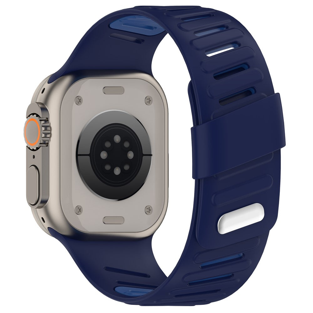 Bracelete em Silicone Bicolor para Apple Watch (42–49mm)
