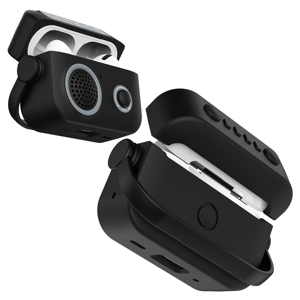 capa criativa rádio retro airpods pro 2