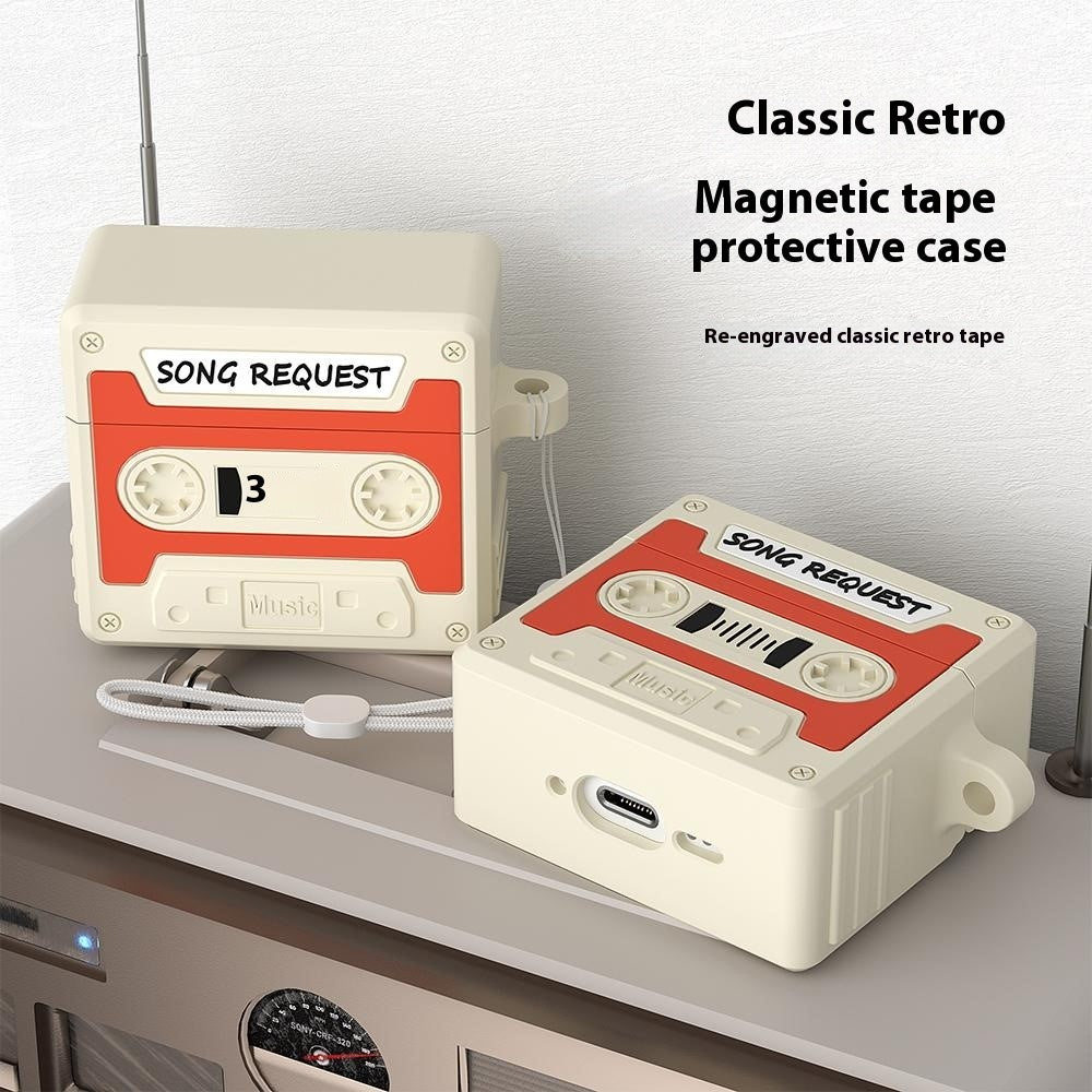 capa criativa retro apple airpods 4