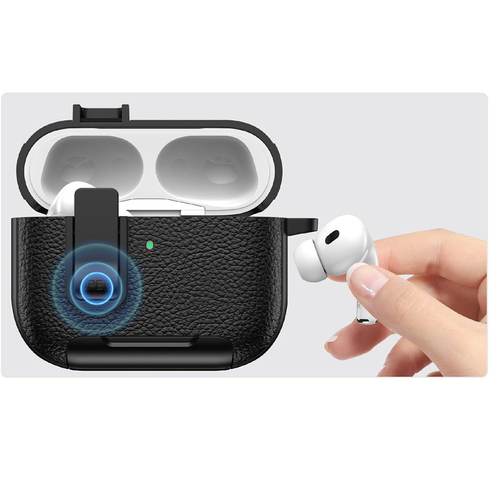 Capa com Suporte e Fecho para AirPods Pro 3