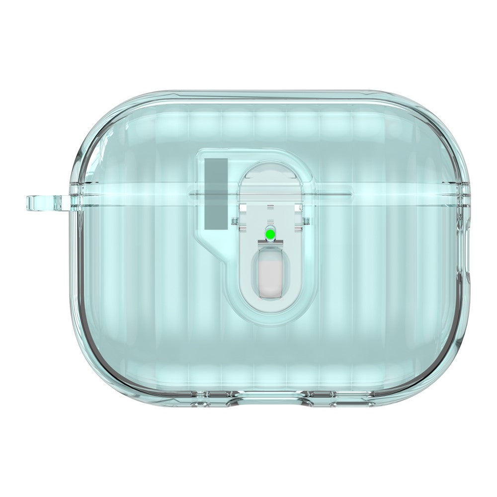 capa shell texture com fecho para airpods pro 3